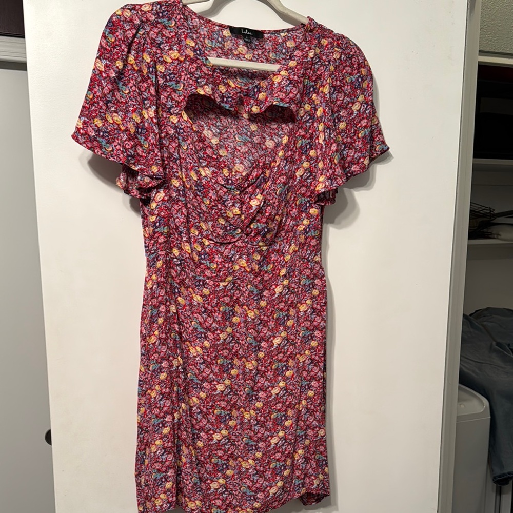 Floral Pink Dress